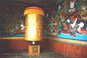 60. Golden Prayer Wheel wm.jpg